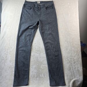 Faherty Brand Women’s 31 Gray Cotton Polyester Blend Pants